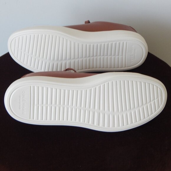 NEW Men's Cole Haan Grand Plus Modern Craft British Tan C39623 LACE-Up Shoes - Picture 8 of 8